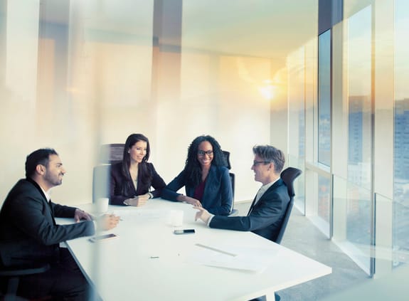 Corporate boardroom image