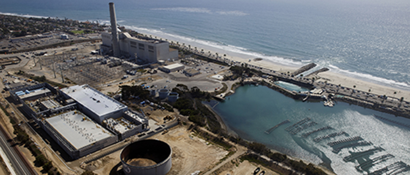 Desalination plant in California