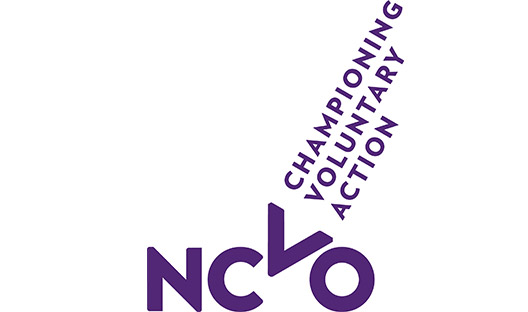 NCVO logo with strapline championing voluntary action